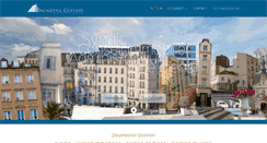 Desktop Screenshot of daumesnil-gestion.com